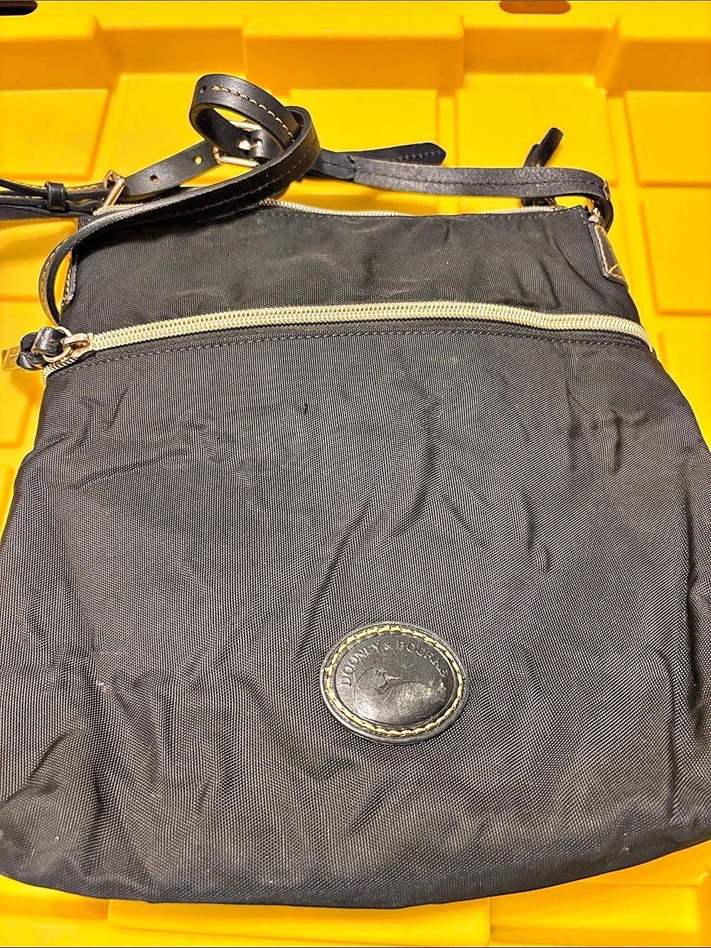 Nylon Crossbody Bag Black Crossbody Bag - Picture 3 of 7